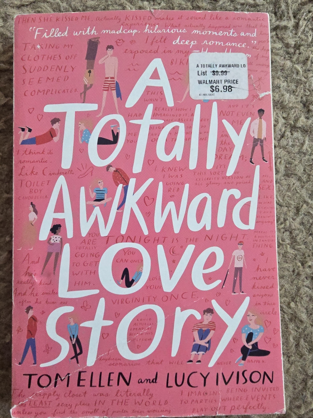 Free With Bundle- A Totally Awkward Love Story by Tom Ellen & Lucy Ivison